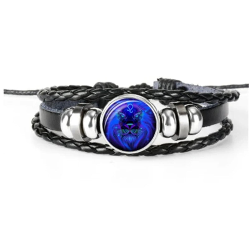 Zodiac Constellation Braided Bracelet for Men, Women, and Kids